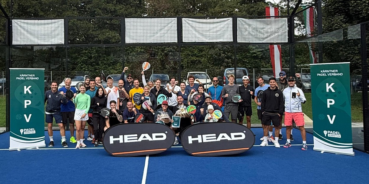 3.Kärntner Padel Meisterschaft fest in Sportunion Klagenfurt Händen